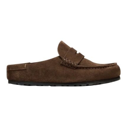 Naples Wrapped Suede Leather in Color Brown