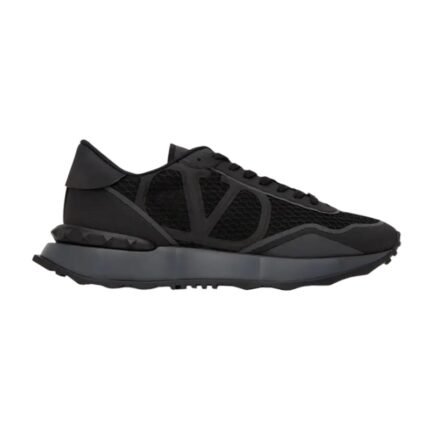 Valentino Garavani Black Netrunner Sneakers